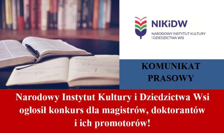 Konkurs dla magistrów, doktorantów  i ich promotorów