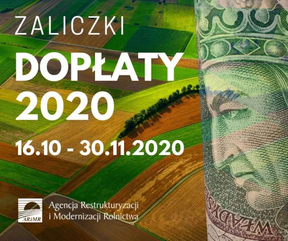 Dopłaty 2020: ruszyły wypłaty zaliczek