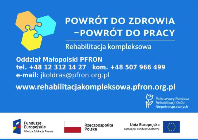 Pilotażowe wdrożenie modelu kompleksowej rehabilitacji