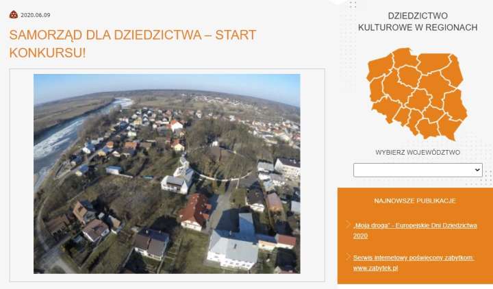 SAMORZĄD DLA DZIEDZICTWA – start konkursu