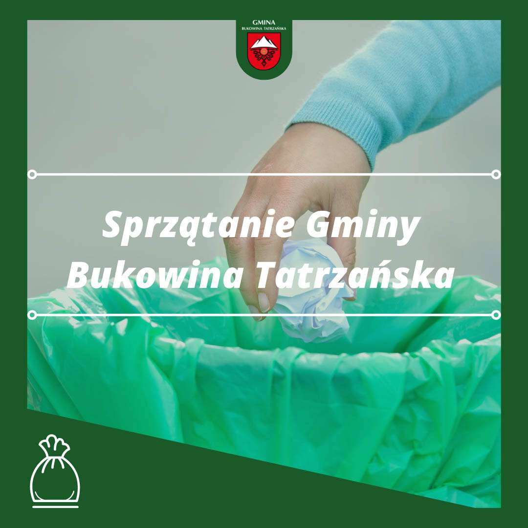 Wielka akcja sprzątania Gminy Bukowina Tatrzańska
